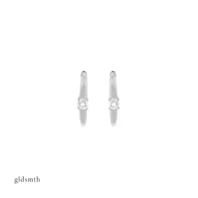 10k White Gold Sophie Huggies