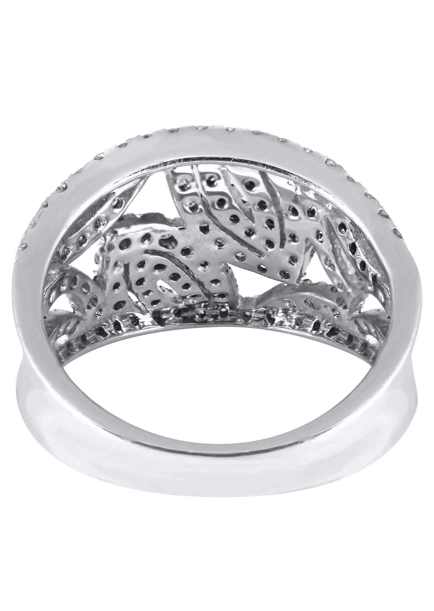14K Ladies Black Diamond Cocktail Ring | 0.98 Carats | 5.25 Grams