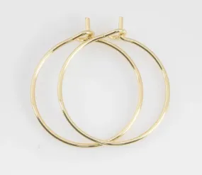 925 Sterling Silver Hoops