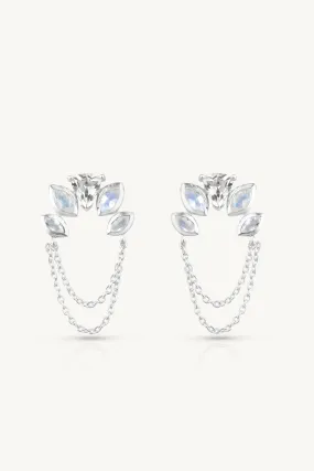 Ada Chain Silver Studs