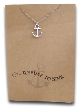 Anchor Pendant & Chain - Card 313