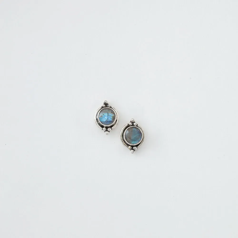 Aurora Iridescent Stud Earrings