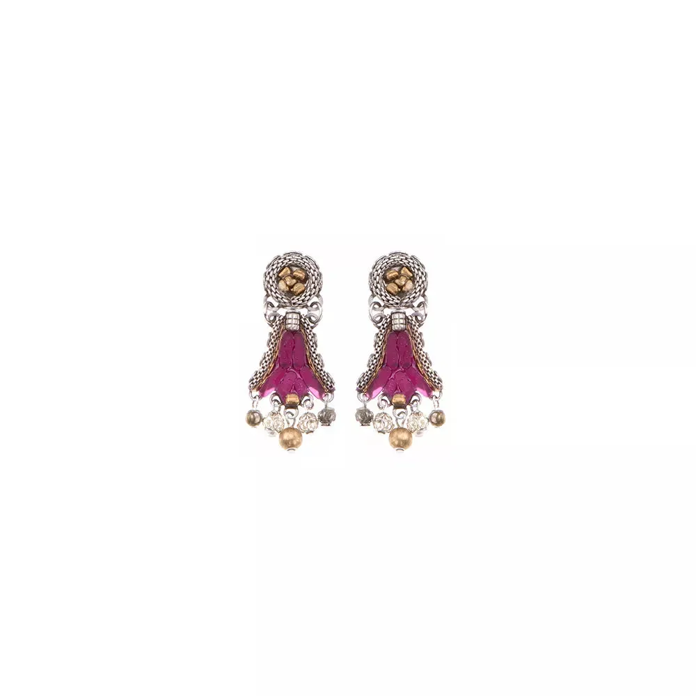 Ayala Bar - 231 N1893 Cherry Blossom Azalea Earring