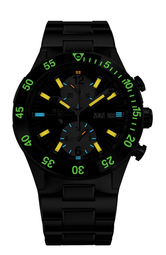 Ball Roadmaster Rescue Chronograph - DC3030C-S-BKWH