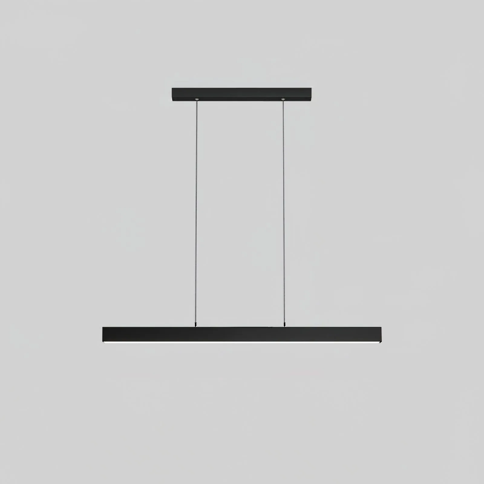 Black Linear Pendant Lamp