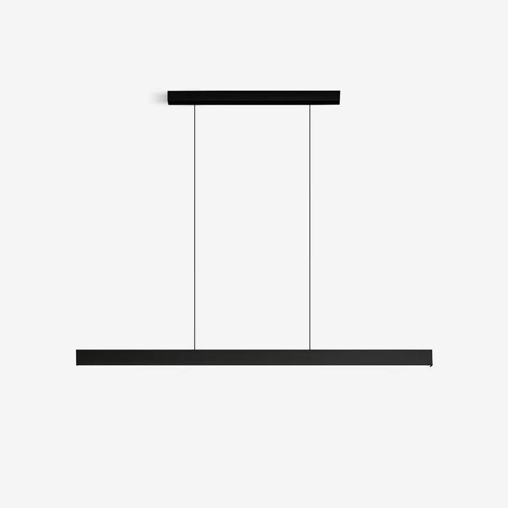 Black Linear Pendant Lamp
