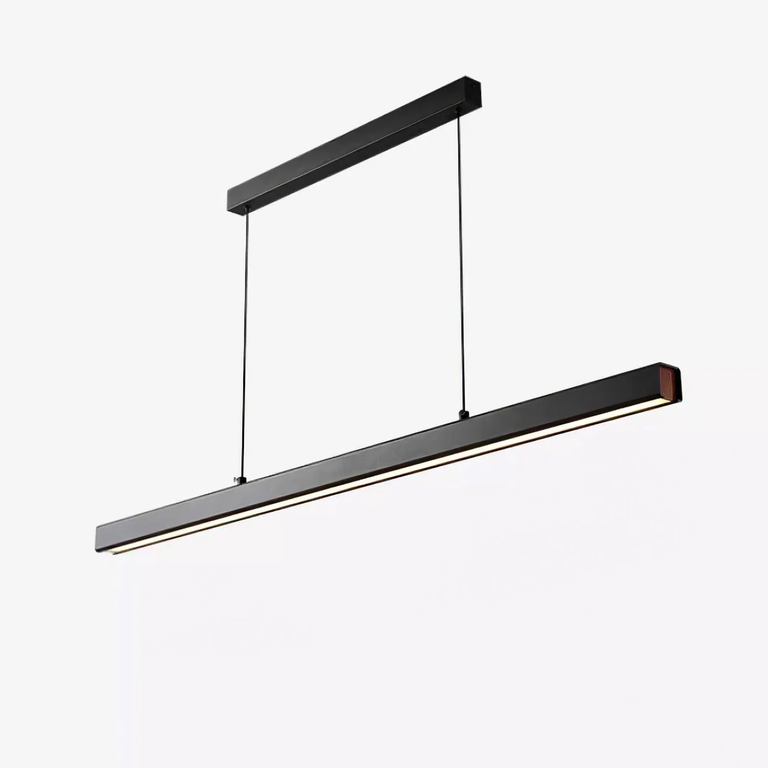 Black Linear Pendant Lamp