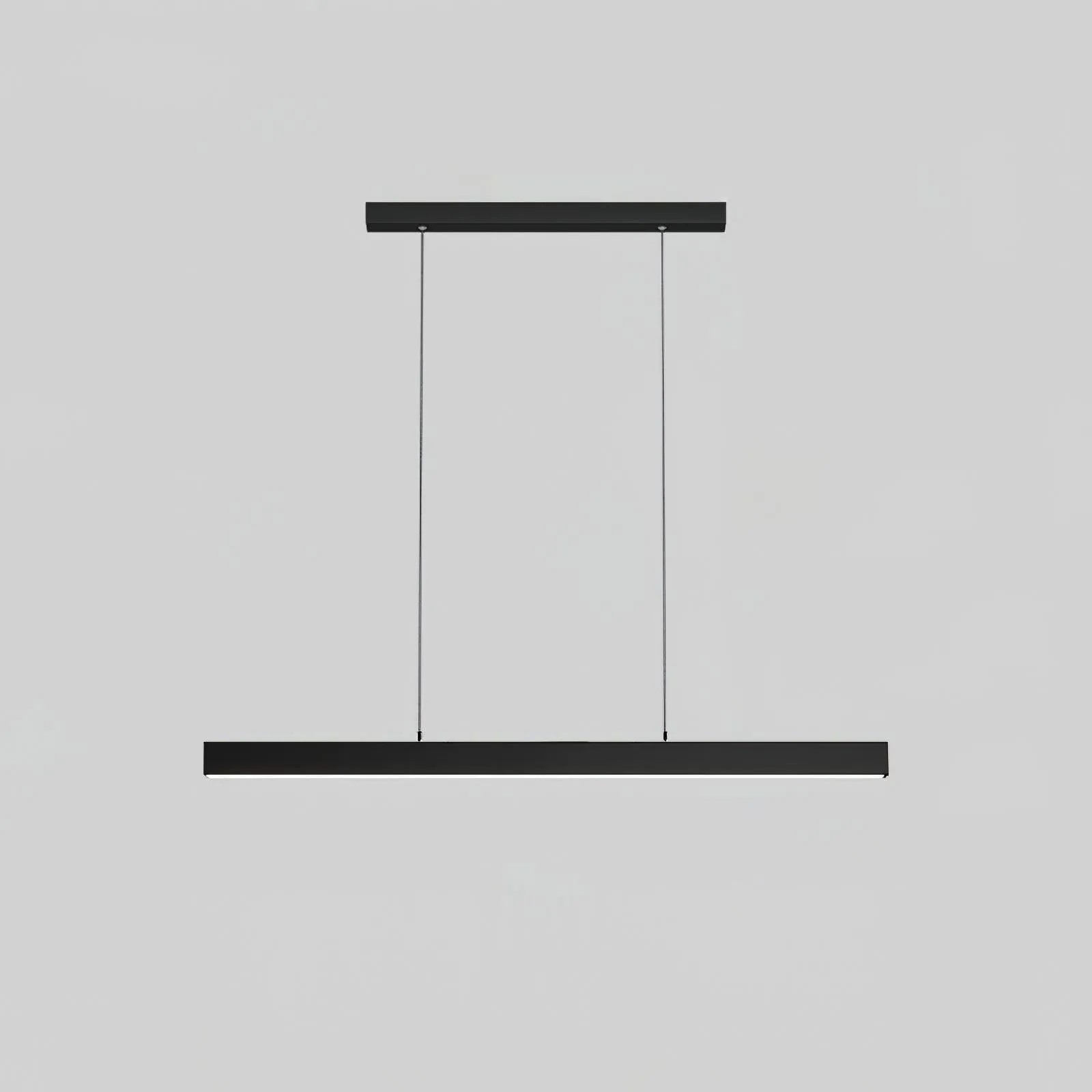 Black Linear Pendant Lamp
