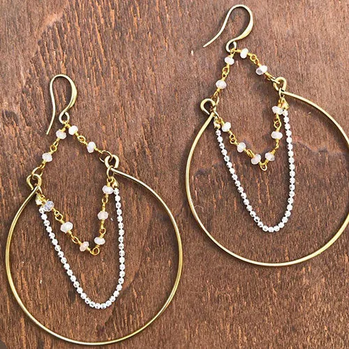 Boho Hoop Earrings