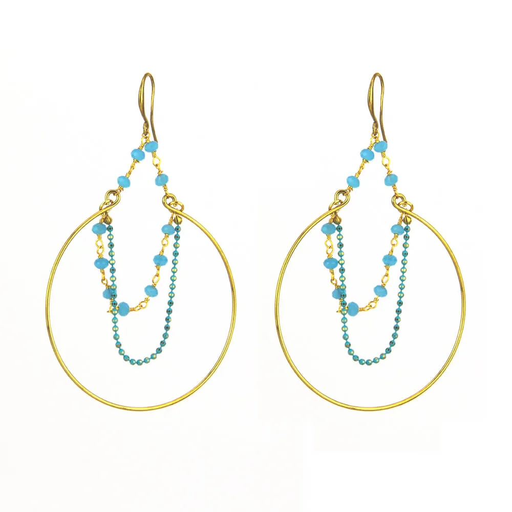 Boho Hoop Earrings