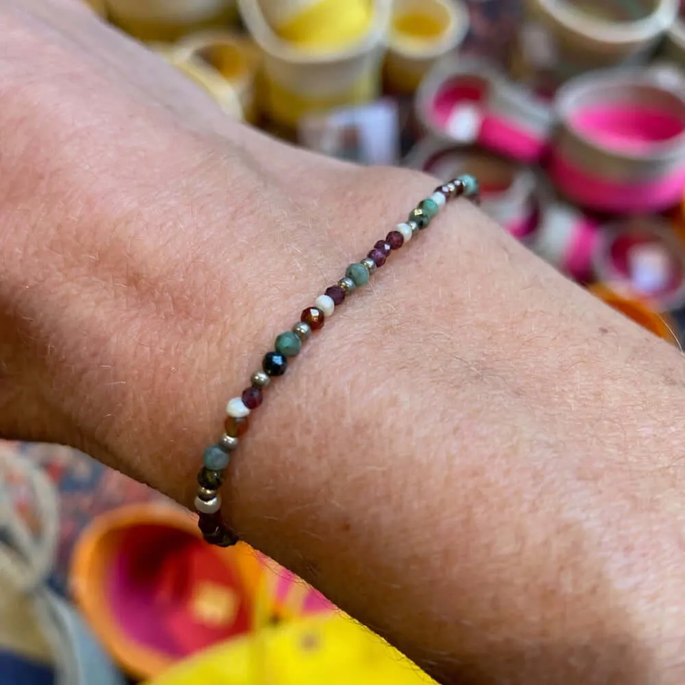Bracelet Turquoise Mix Gold Plated