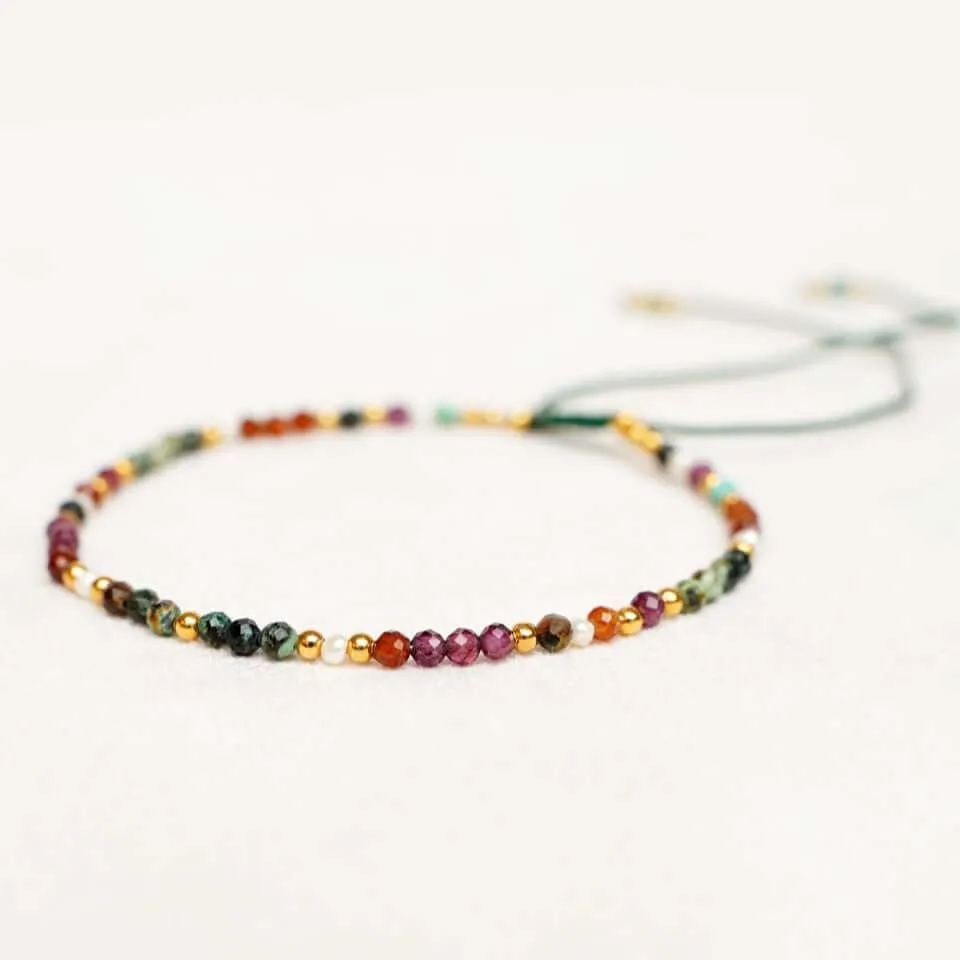 Bracelet Turquoise Mix Gold Plated