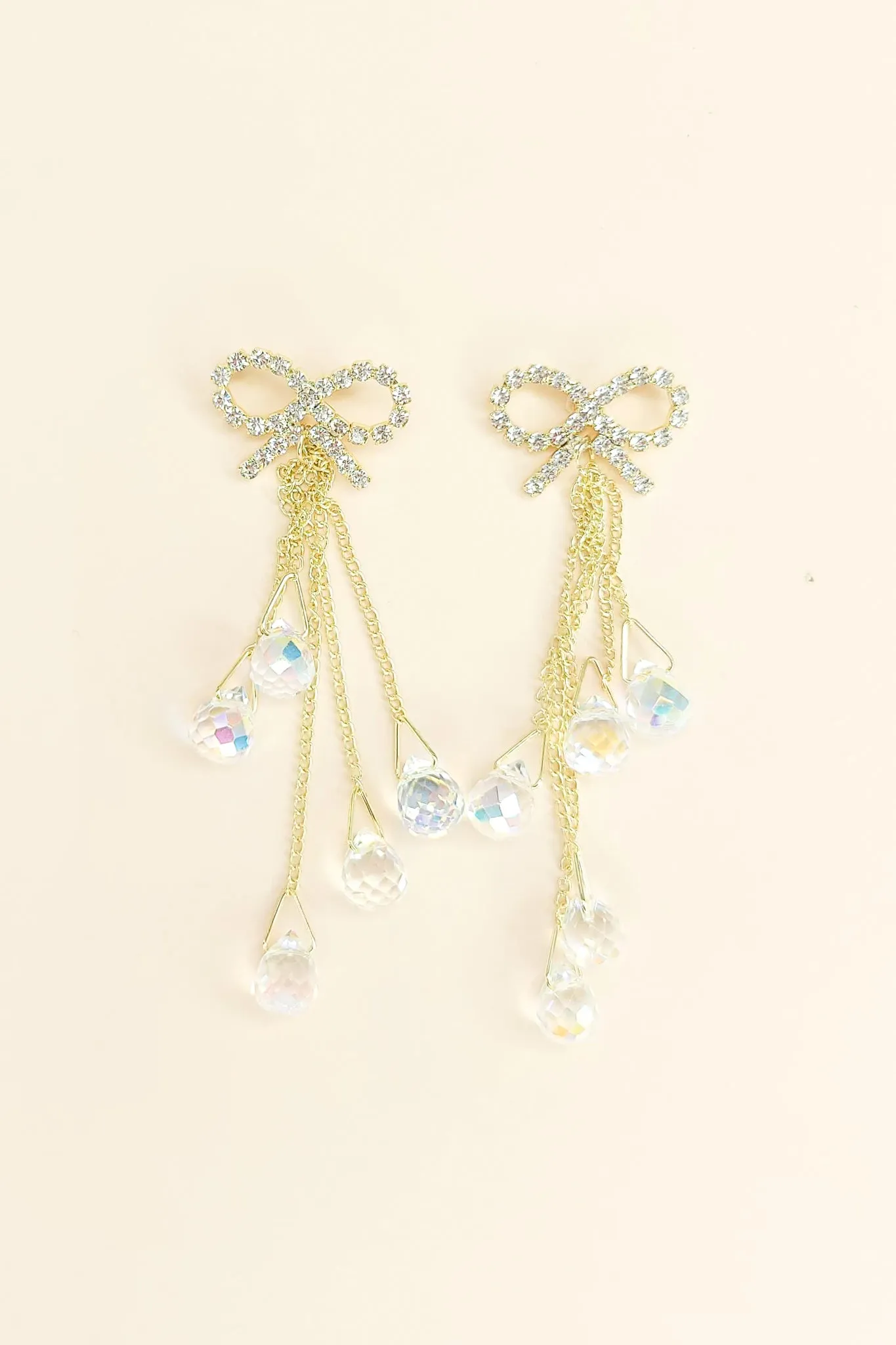 Butterfly Pearl Chandelier Earrings