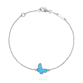 BUTTERFLY TURQUOISE SILVER BRACELET