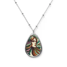 Carolyn Oval Necklace