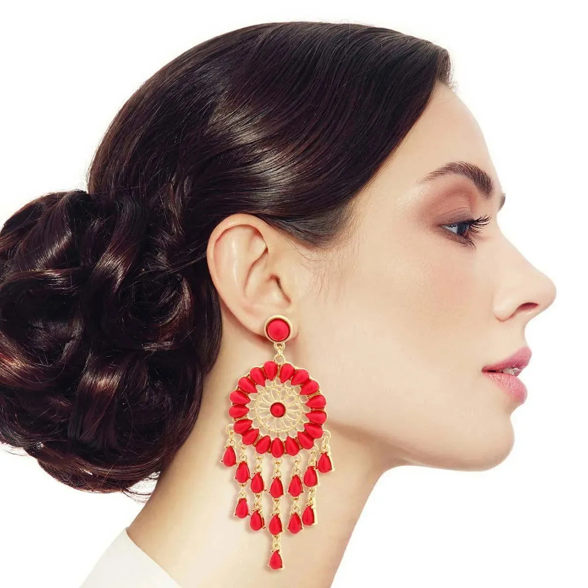 Chandelier Earrings Dreamcatcher