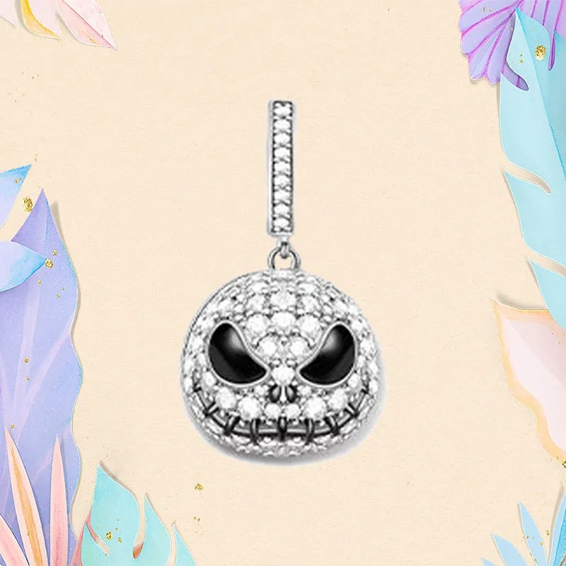 Christmas Flytonn BAMELA Christmas Pumpkin Charms For Pendant Original Bracelet Skull Snake Witch Cross Dragon Devil Bead DIY Jewelry Charm Gift