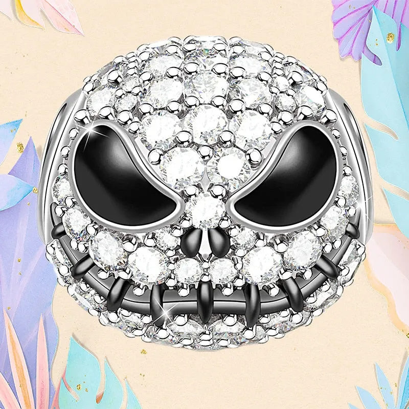 Christmas Flytonn BAMELA Christmas Pumpkin Charms For Pendant Original Bracelet Skull Snake Witch Cross Dragon Devil Bead DIY Jewelry Charm Gift