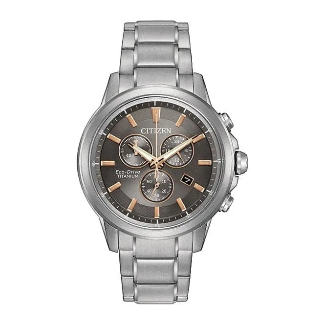 Citizen Gents Eco Drive Titanium Watch AT2340-56H