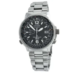 Citizen Men's Watch - Eco Drive Radio Controlled Black Dial Bracelet | CB0230-81E