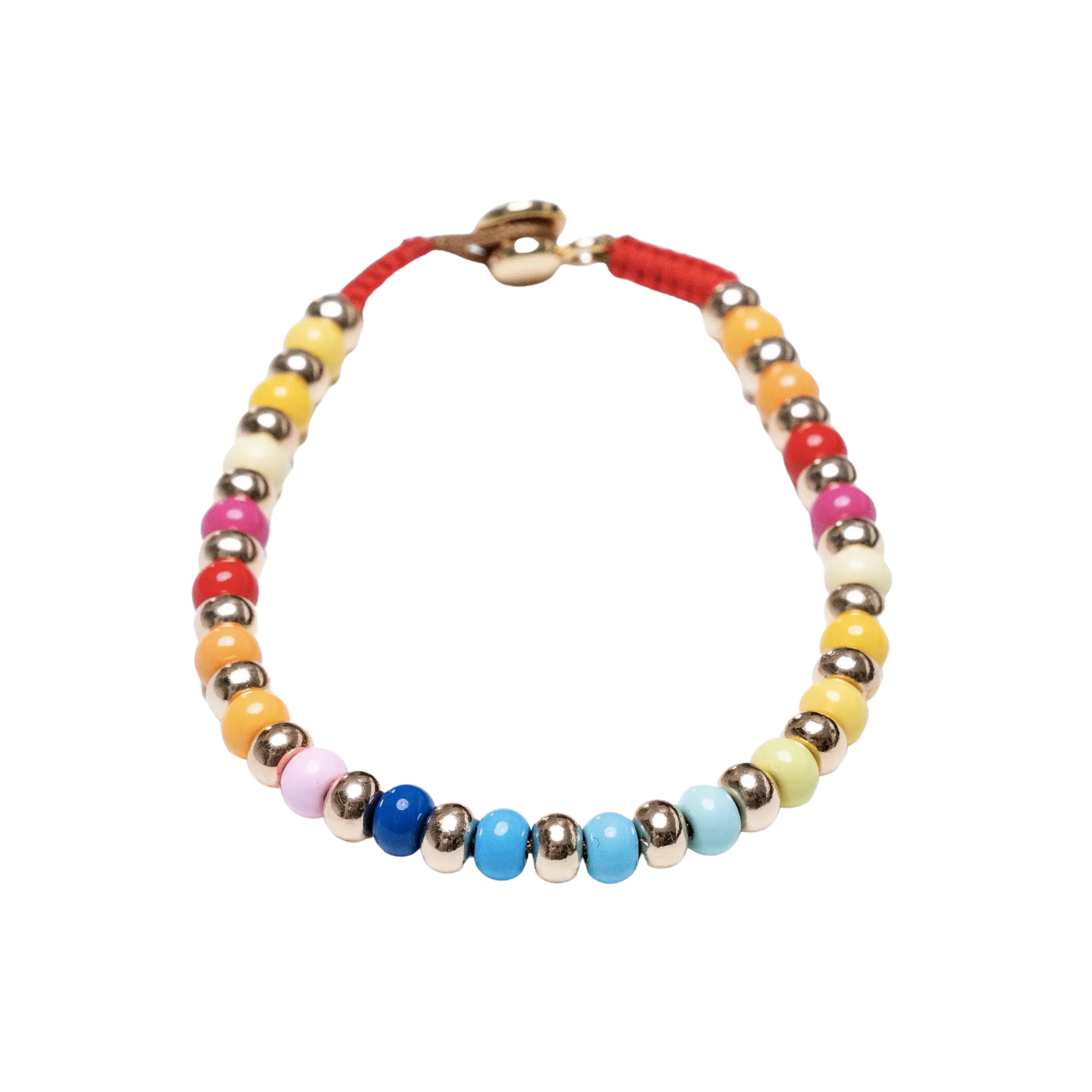 Color Me Happy Beaded Bracelet