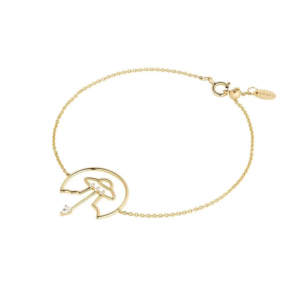 Cosmo Spaceship Chain Bracelet