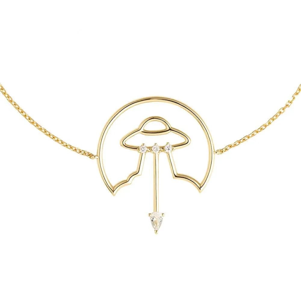Cosmo Spaceship Chain Bracelet