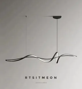 Creative LED restaurant pendant lamp Simple modern designer Minimal bar table lamp Personality Italian dining room lamp