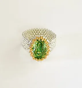 Crystal Cocktail Ring