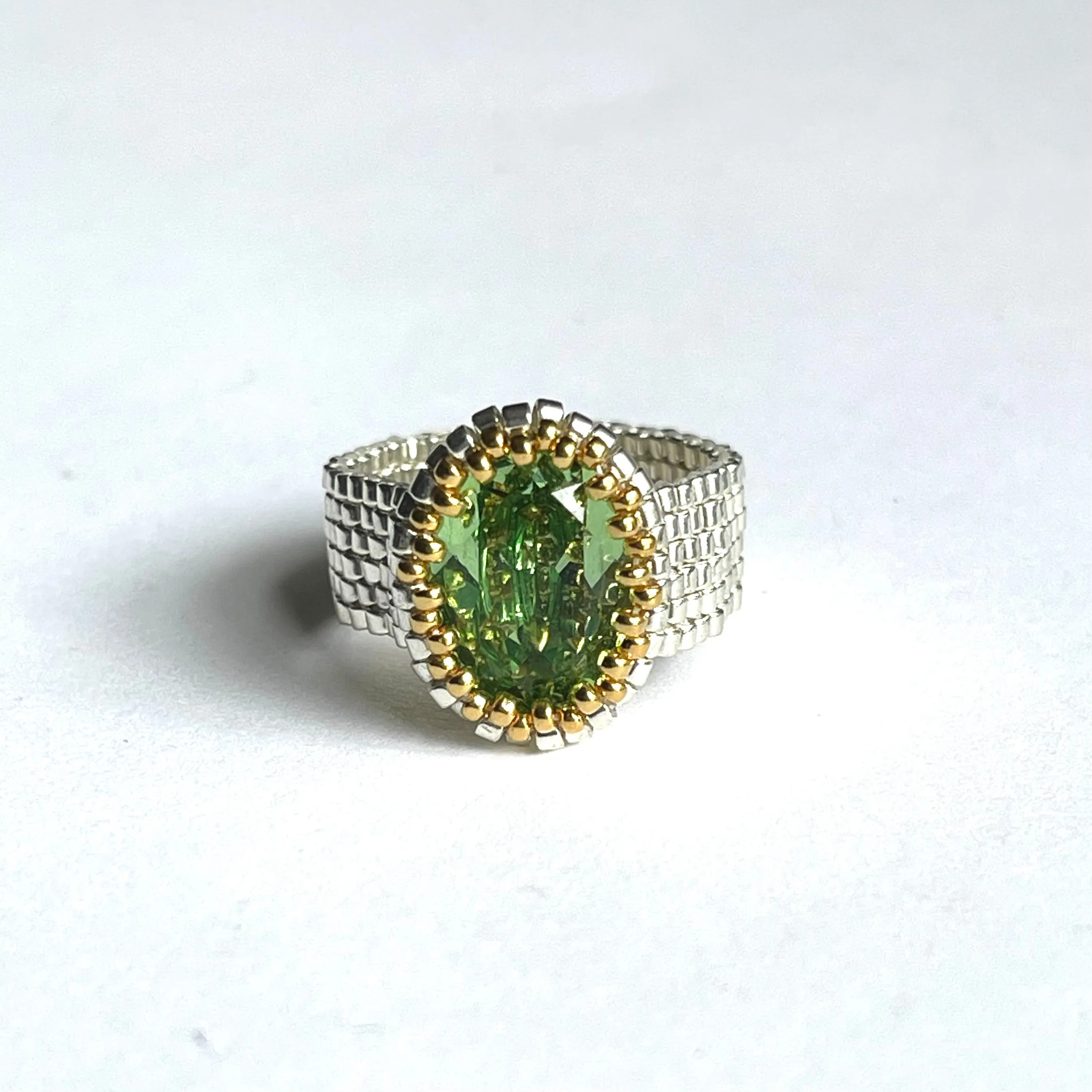 Crystal Cocktail Ring