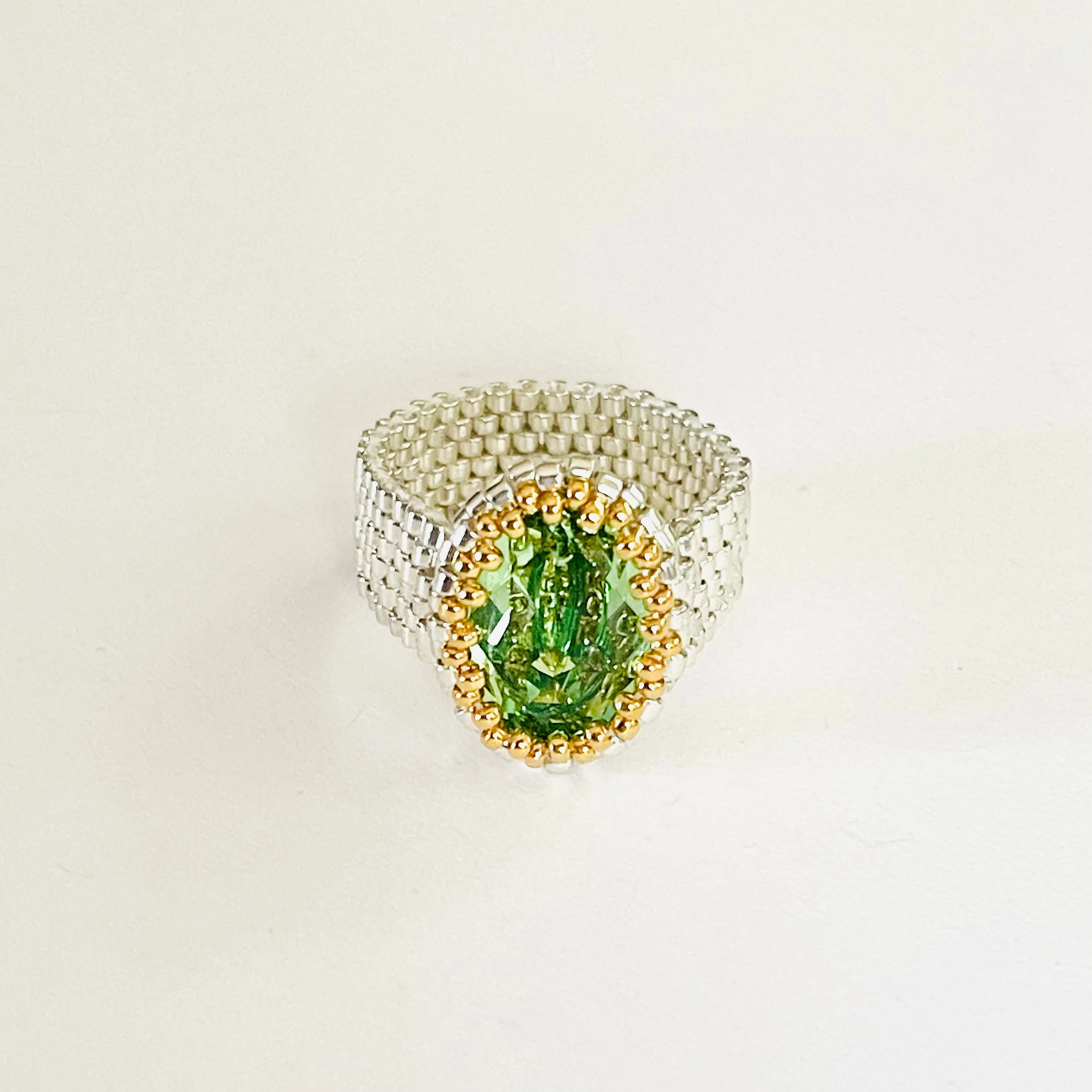 Crystal Cocktail Ring