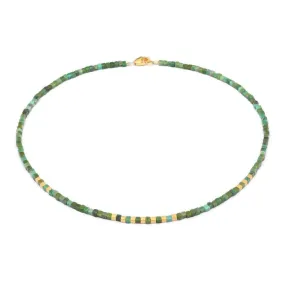 Cubesa Green Turquoise Necklace - 84436356