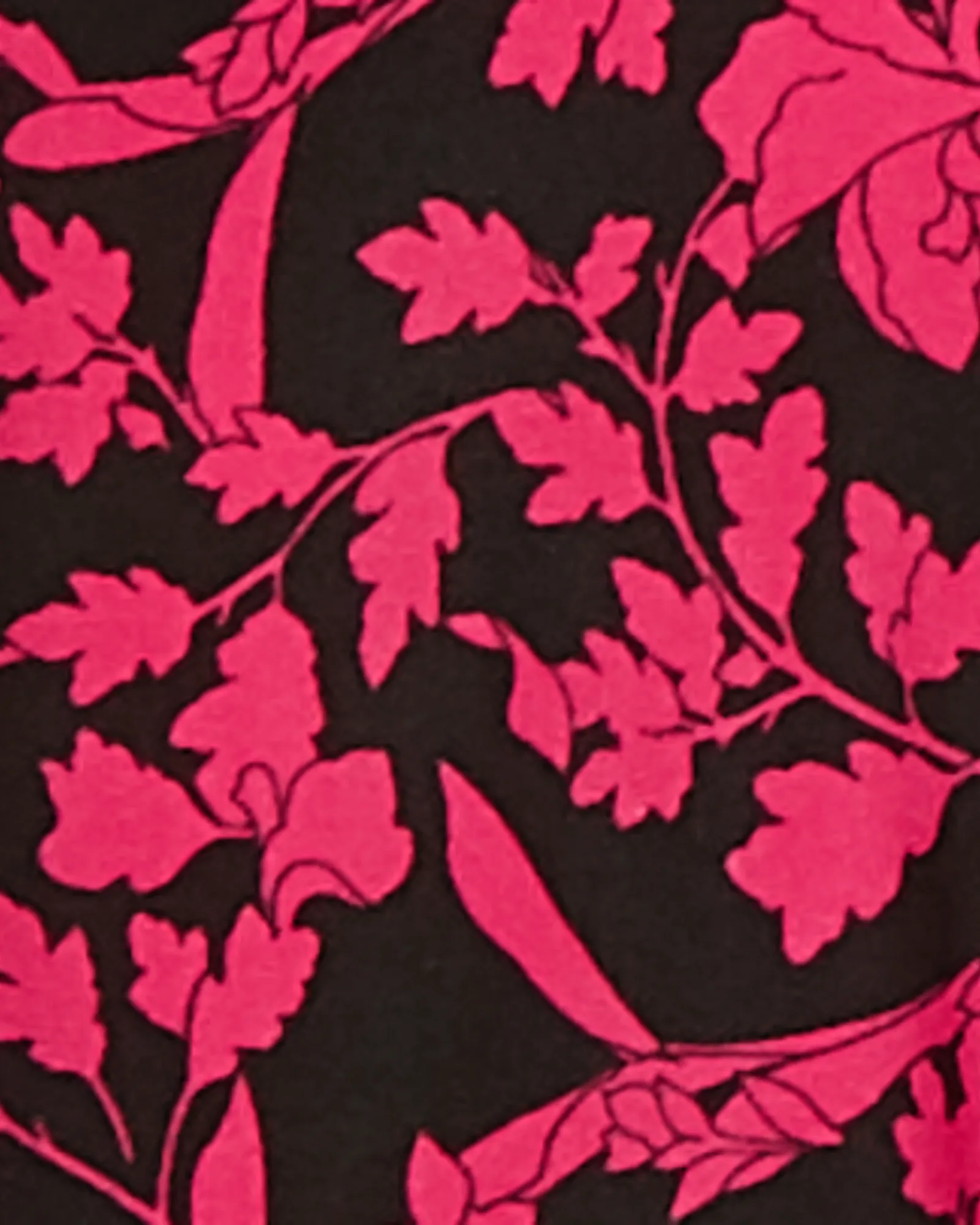 Cyprus Short Sleeve Sheath Dress | Black / Pink