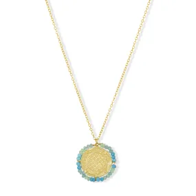 Daisy Coin Necklace