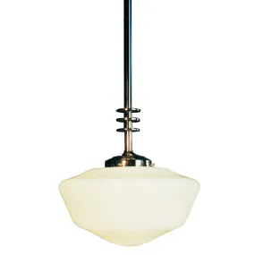 Deco Schoolhouse Pendant Light