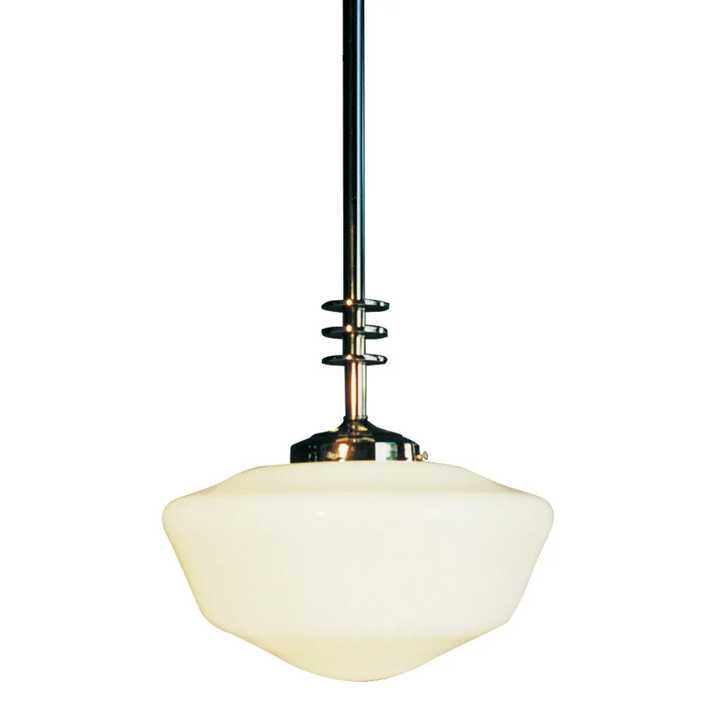 Deco Schoolhouse Pendant Light