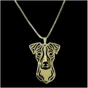 Dog Pendant Necklace - Jack Russell