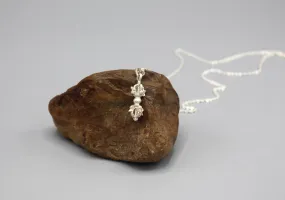 Eight Point Dorjee Sterling Silver Pendant