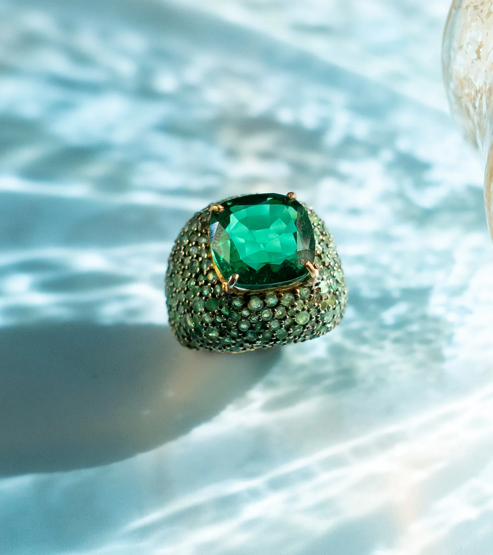 Emerald | Cocktail Ring