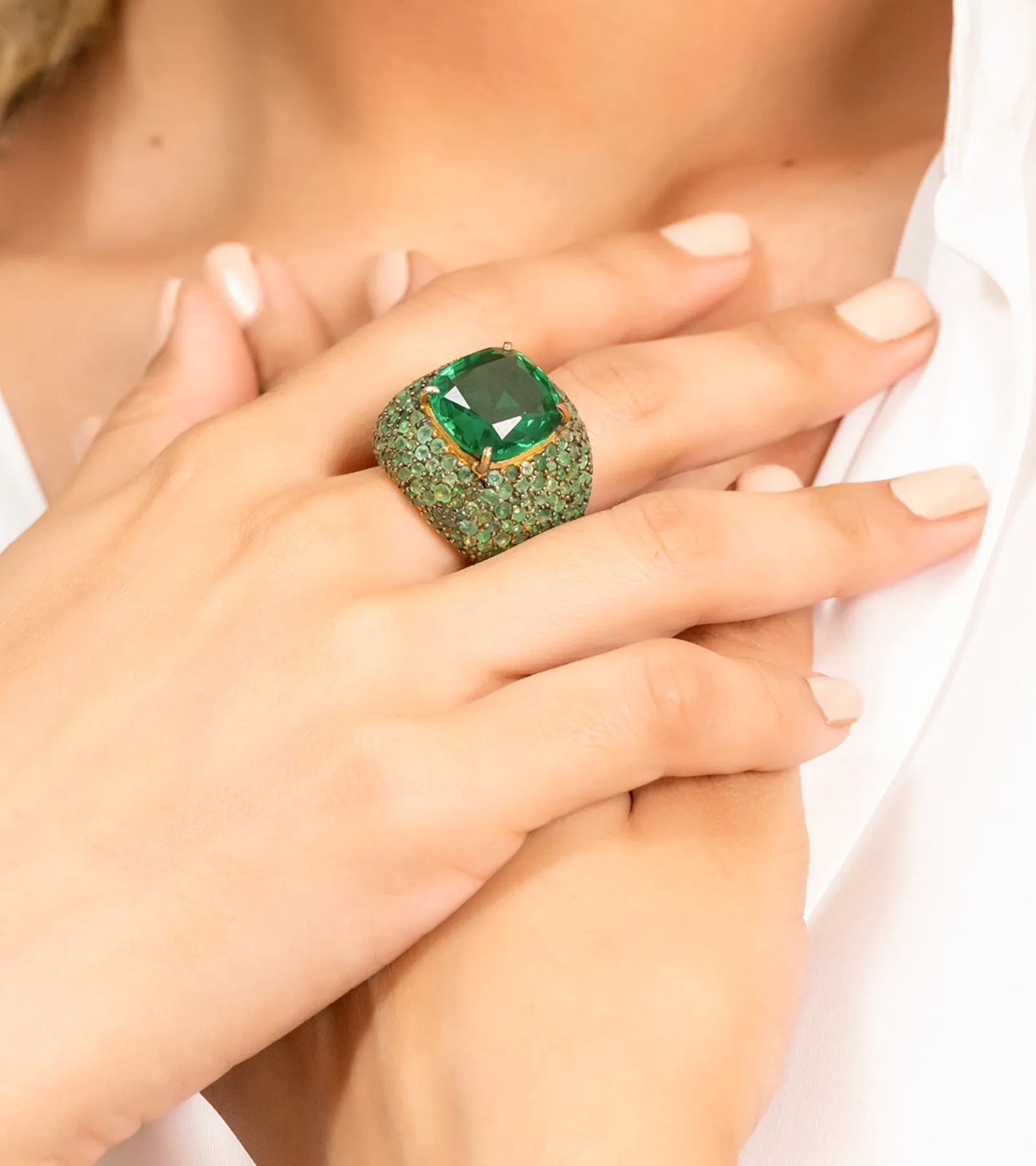 Emerald | Cocktail Ring