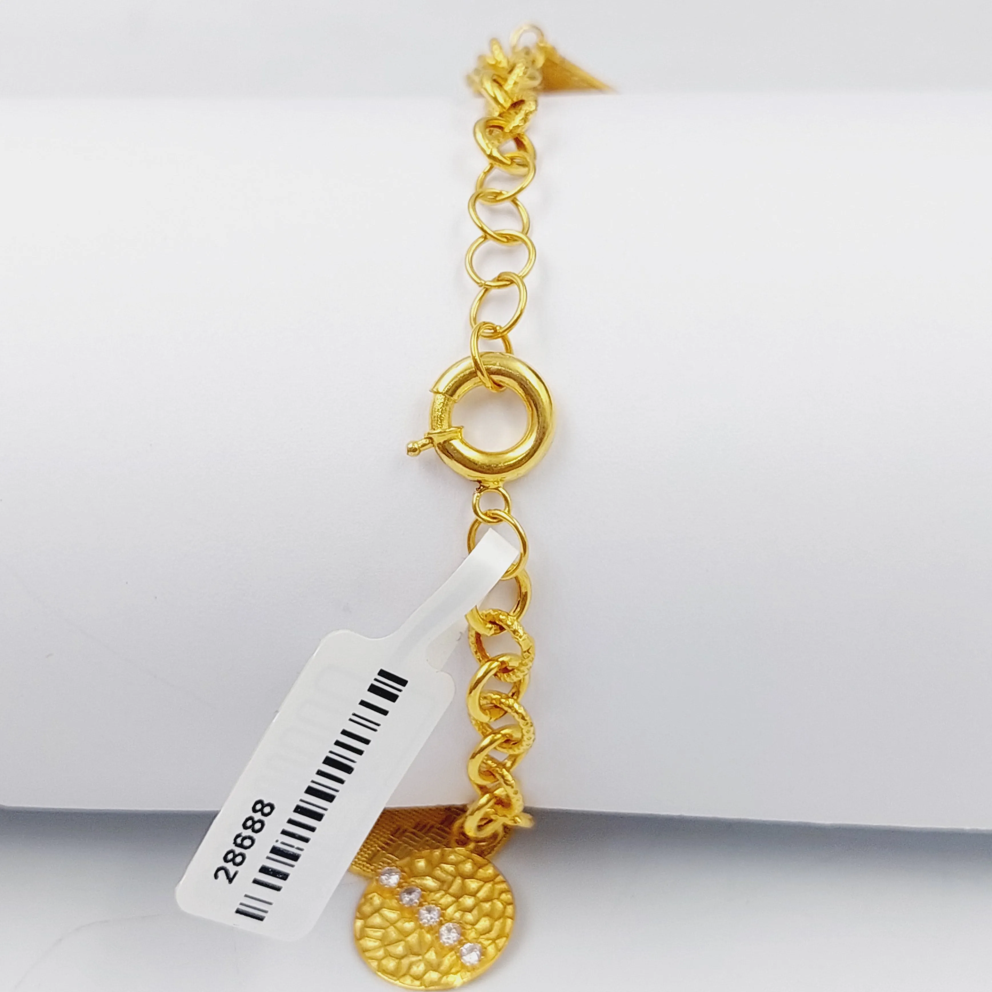 Enameled & Zircon Studded Dandash Bracelet