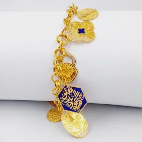 Enameled & Zircon Studded Dandash Bracelet