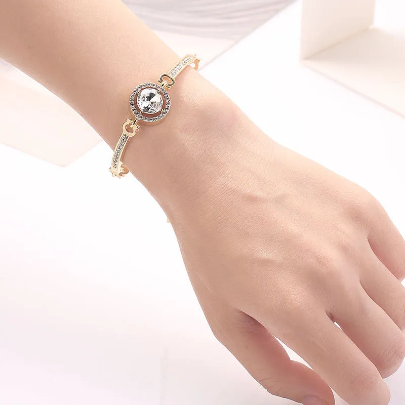 Fashion Bracelet Female Zircon Crystal Jewelry