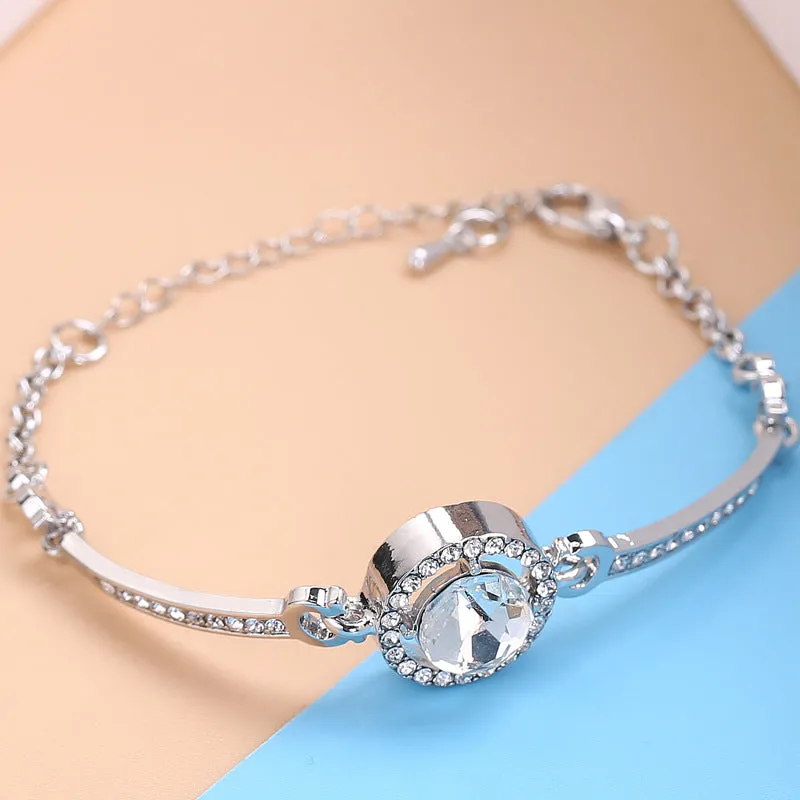 Fashion Bracelet Female Zircon Crystal Jewelry