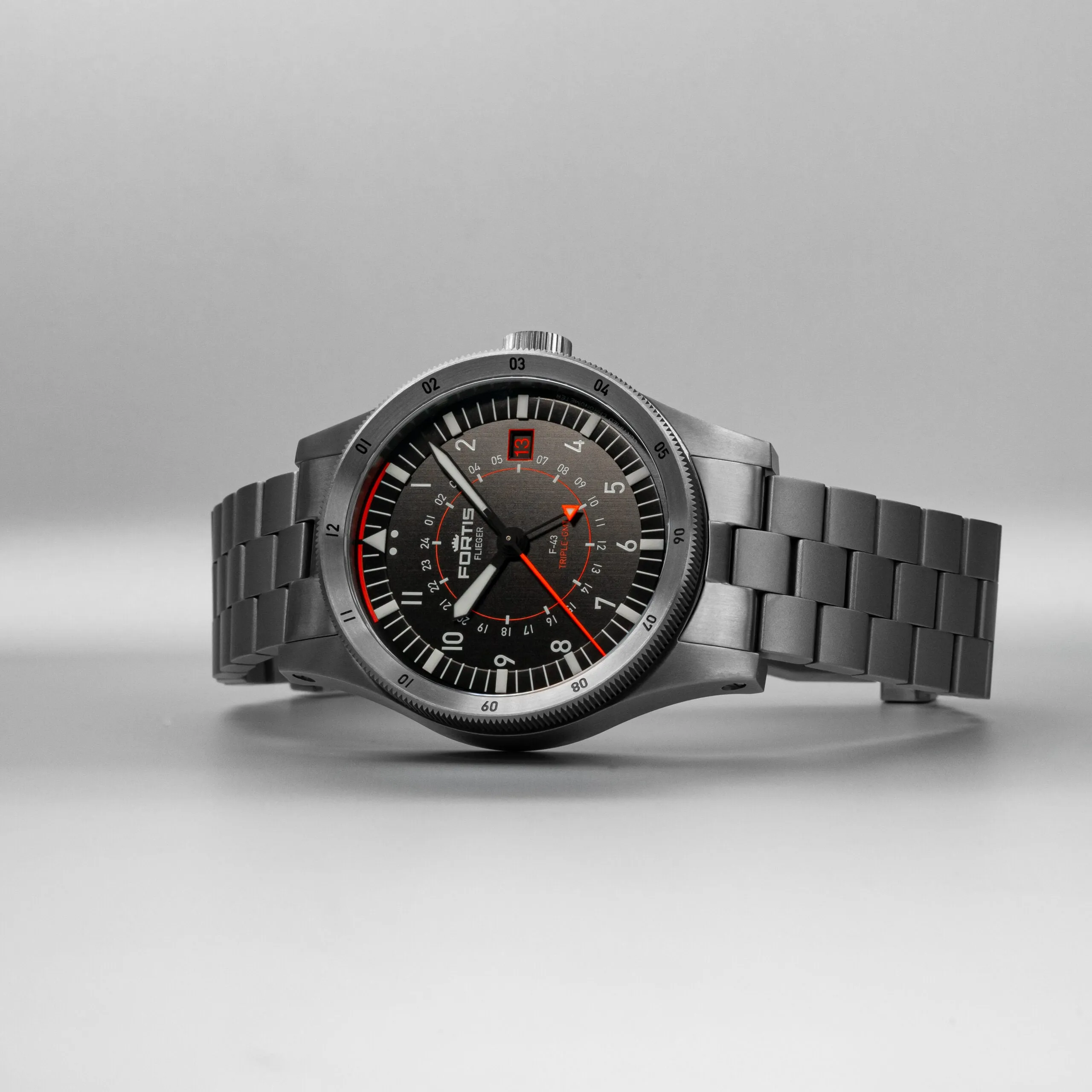Fortis - Flieger F-43 GMT (Bracelet)