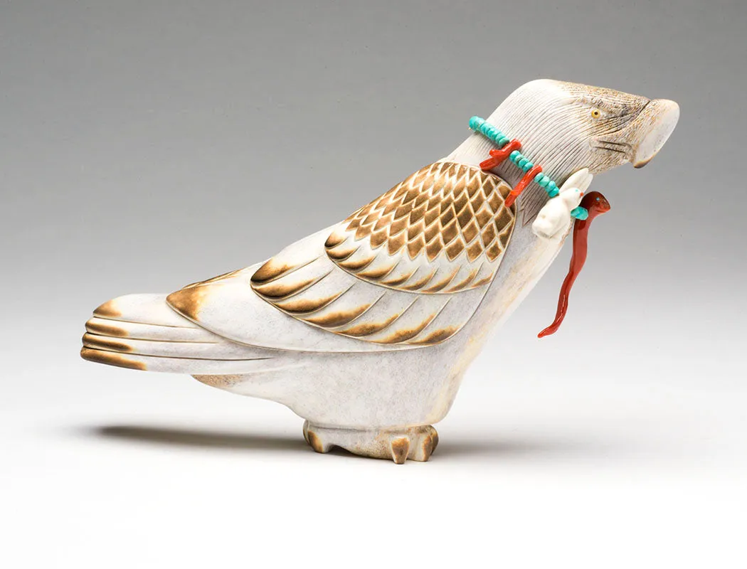 Grand Eagle With Prey Necklace