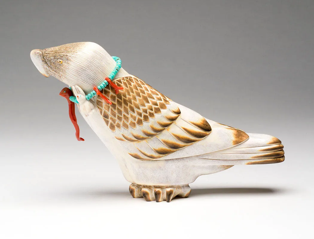Grand Eagle With Prey Necklace