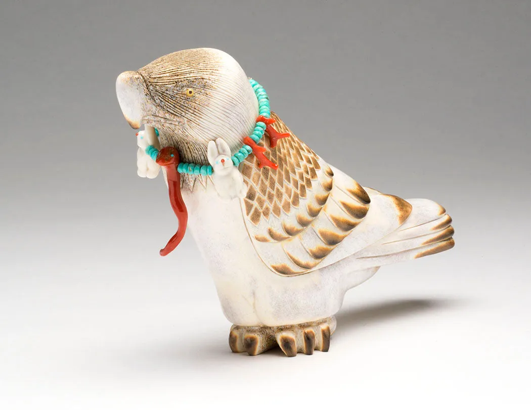 Grand Eagle With Prey Necklace
