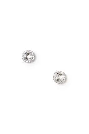 Halo Crystal Earrings