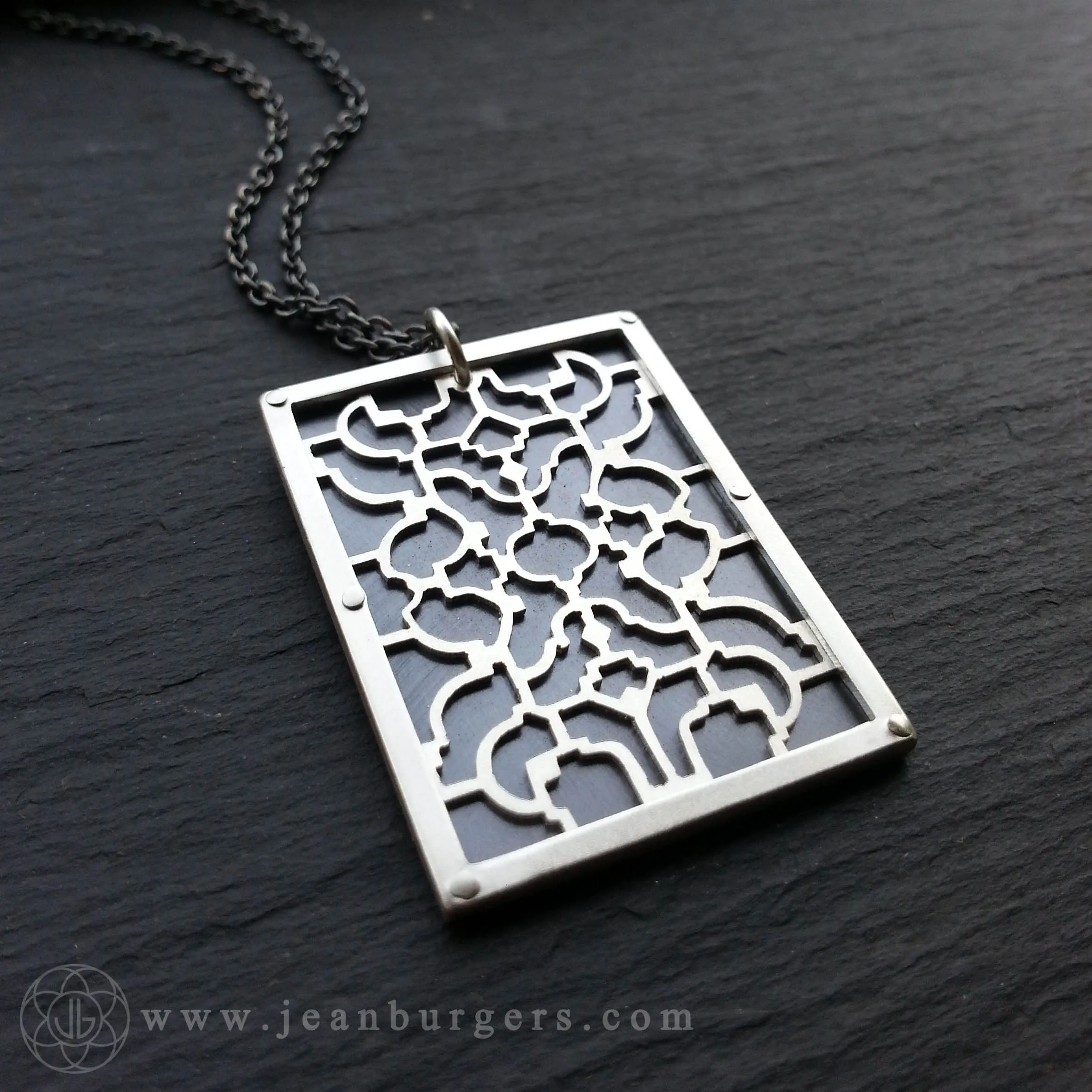 Handcut Shipibo Pendant 2